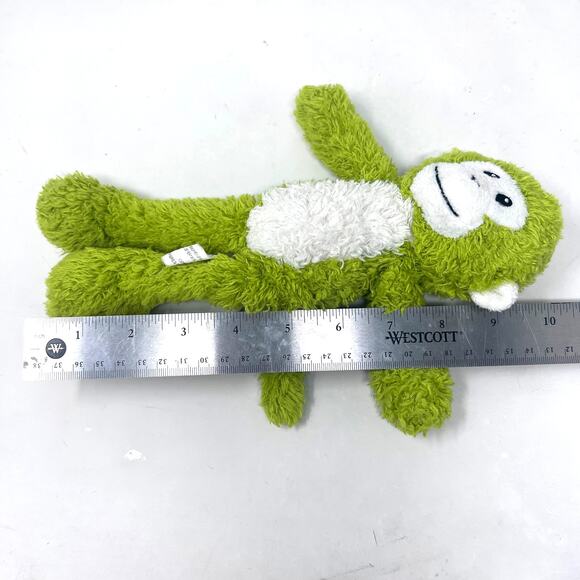 Pier 1 Imports 10" Baby Max Green Monkey Ape Gorilla Plush Small Floppy Lovey - Picture 6 of 6